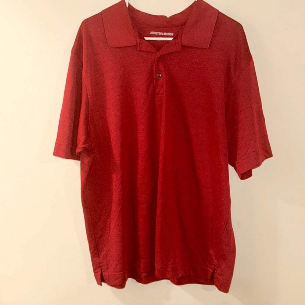 Johnson & Murphy mens collar shirt XL